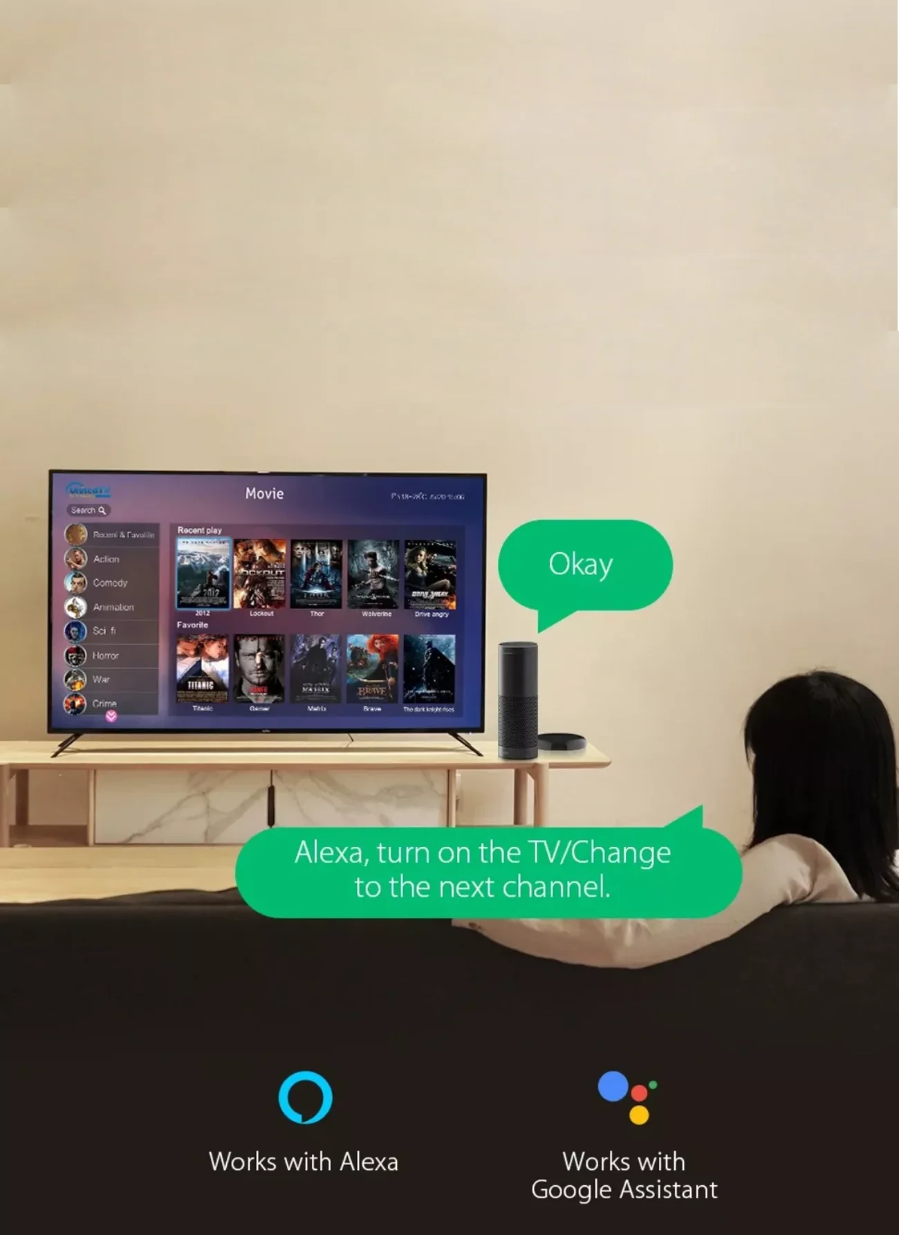 alexa Controle Remoto Universal Wifi, Controle Remoto Inteligente Infravermelho Controle remoto de celular Compatível Com Alexa Google