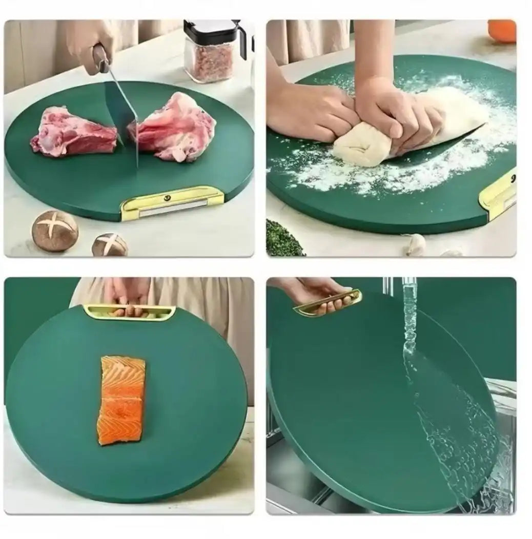 Tábua de Corte Antibacteriana À Prova De Mofo Com Alça anti-rachaduras, de cozinha.