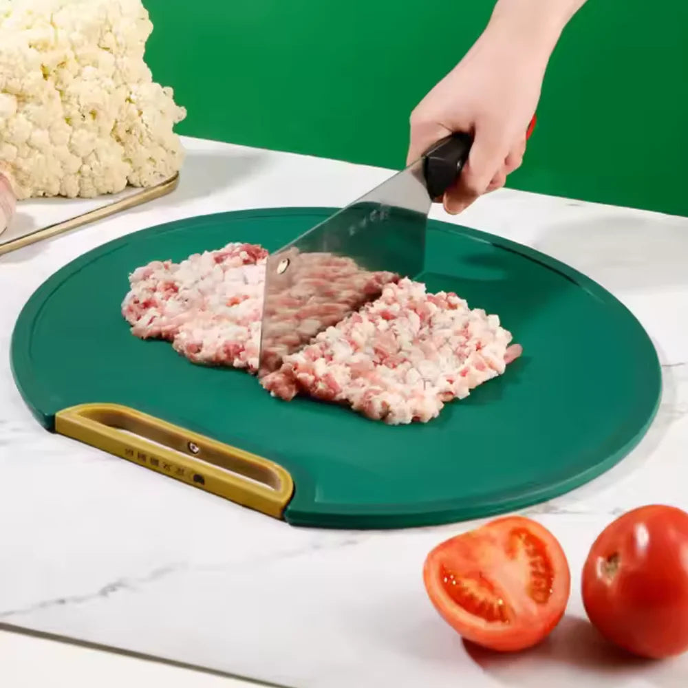 Tábua de Corte Antibacteriana À Prova De Mofo Com Alça anti-rachaduras, de cozinha.