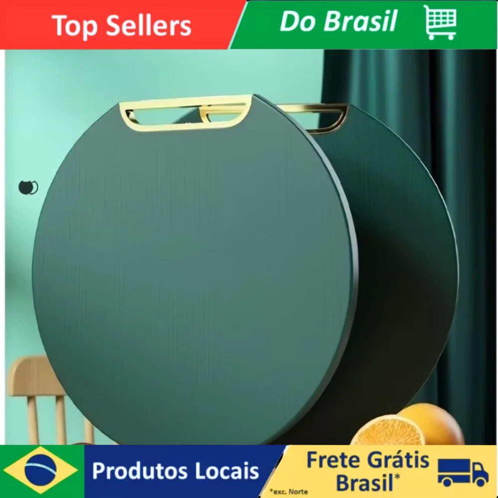 Tábua de Corte Antibacteriana À Prova De Mofo Com Alça anti-rachaduras, de cozinha.