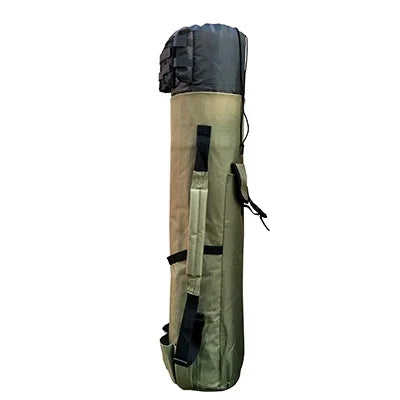Multifuncional Pesca Rod Bag, Equipamento de pesca Bag, grande capacidade, Oxford Reel Gear Storage Case, pacote dobrável, 24x110cm