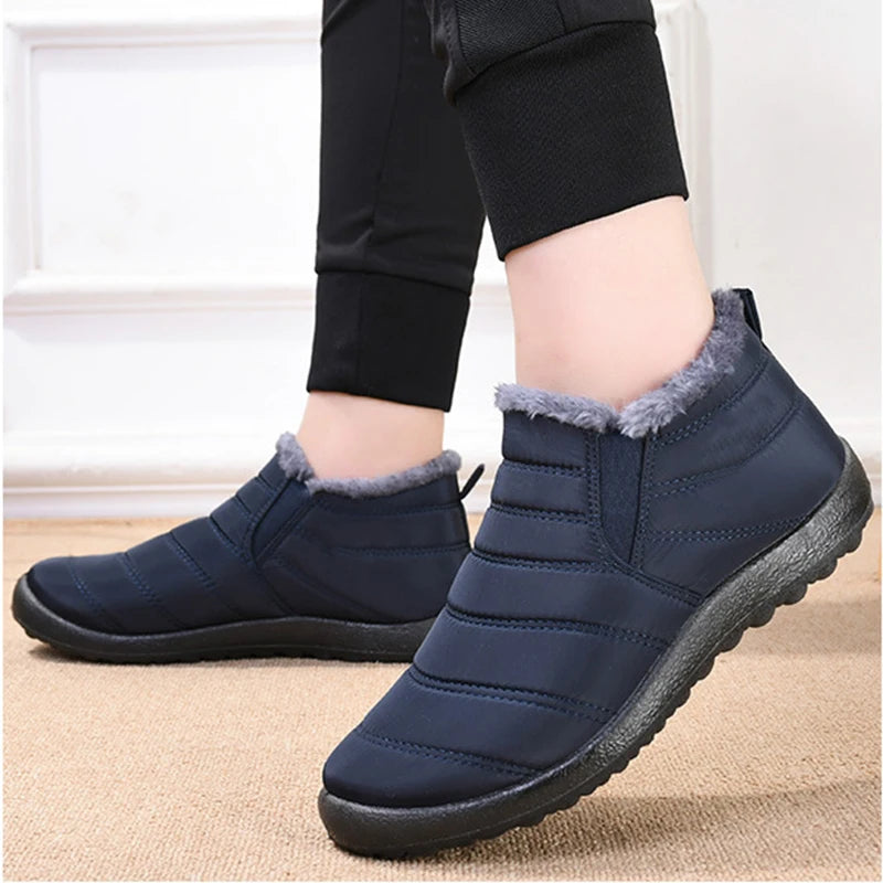 Bota Casual Impermeável Forrada Inverno unisex