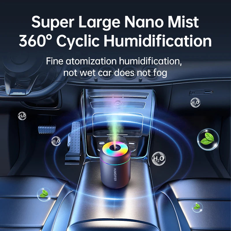 180 ML Mini Umidificador de Ar USB Difusor de Aroma Elétrico Purificador de Óleo Essencia.l Aromaterapia Mist Maker Luzes Para Carro Casa Quarto.