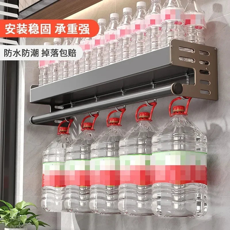 Organizador De Condimento Montado Na Parede Spice Rack Armazenamento De Louça.