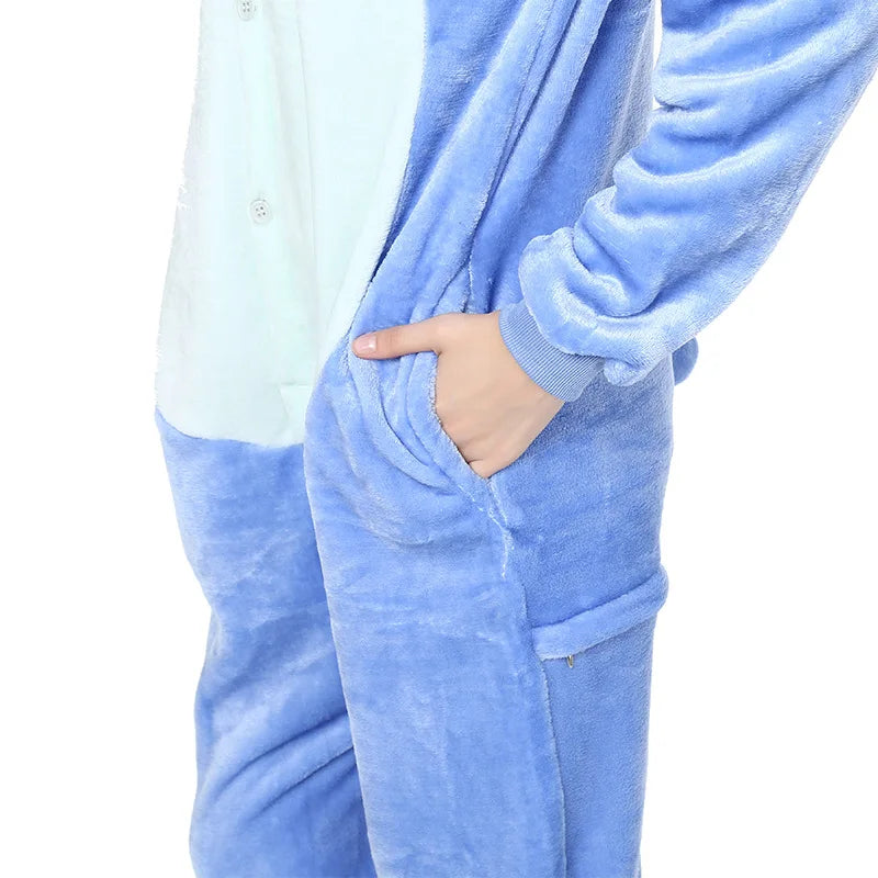 pijama disney-Stitch de inverno para crianças,agradavél e quentinho.
