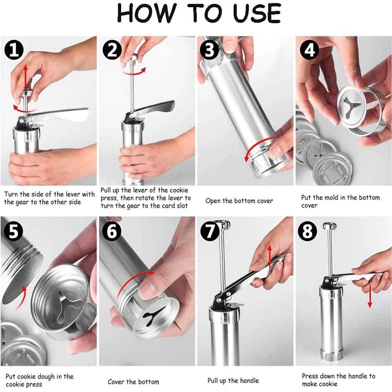 Máquina de Fazer Biscoito e Decorar Bolo Manual