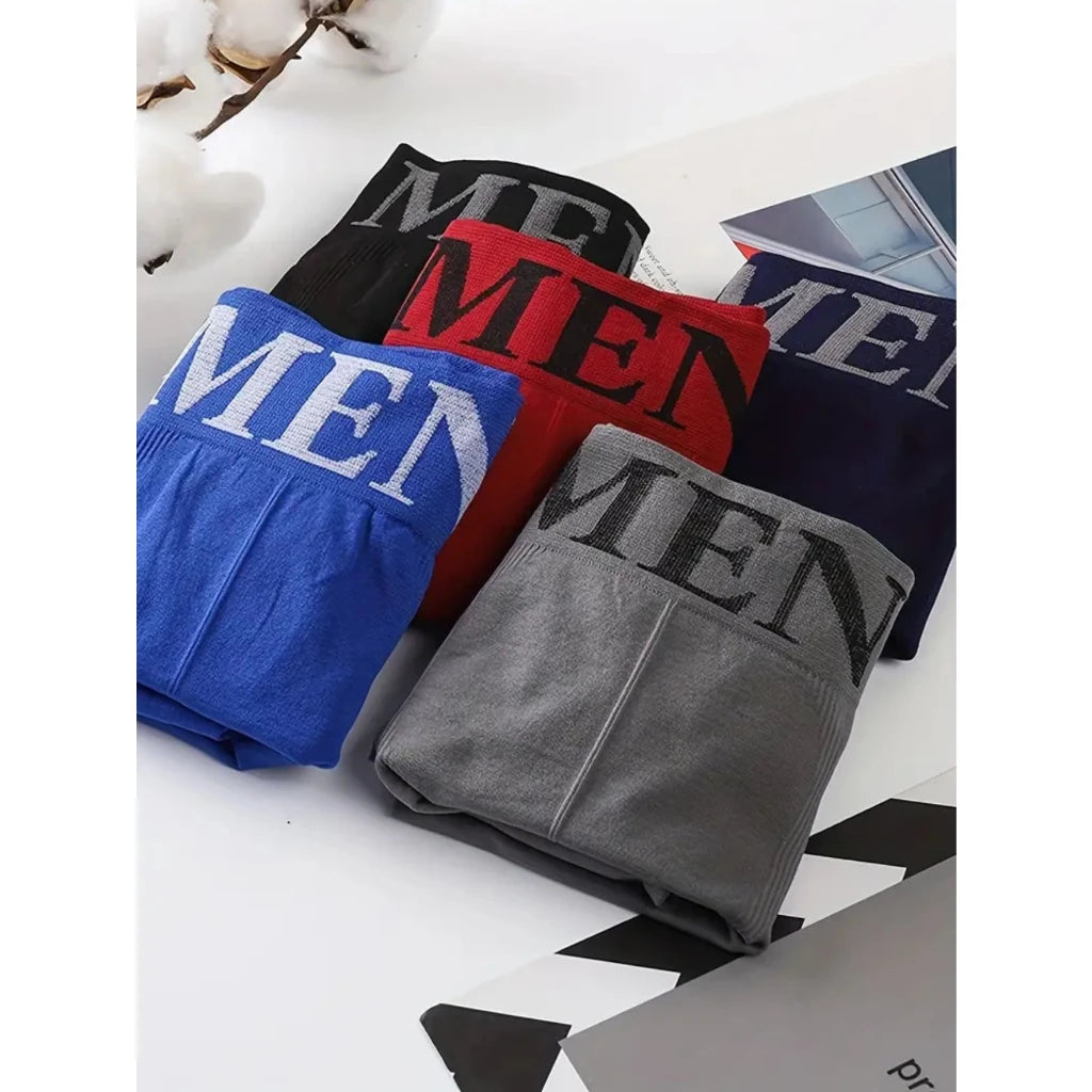 Kit de Cuecas Boxer de Microfibra para Homens 10 cuecas