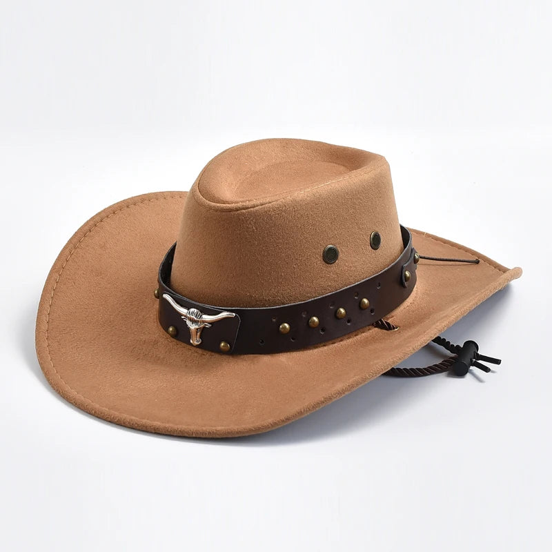 Chapéus de cowboy,camurça para todos os gostos.