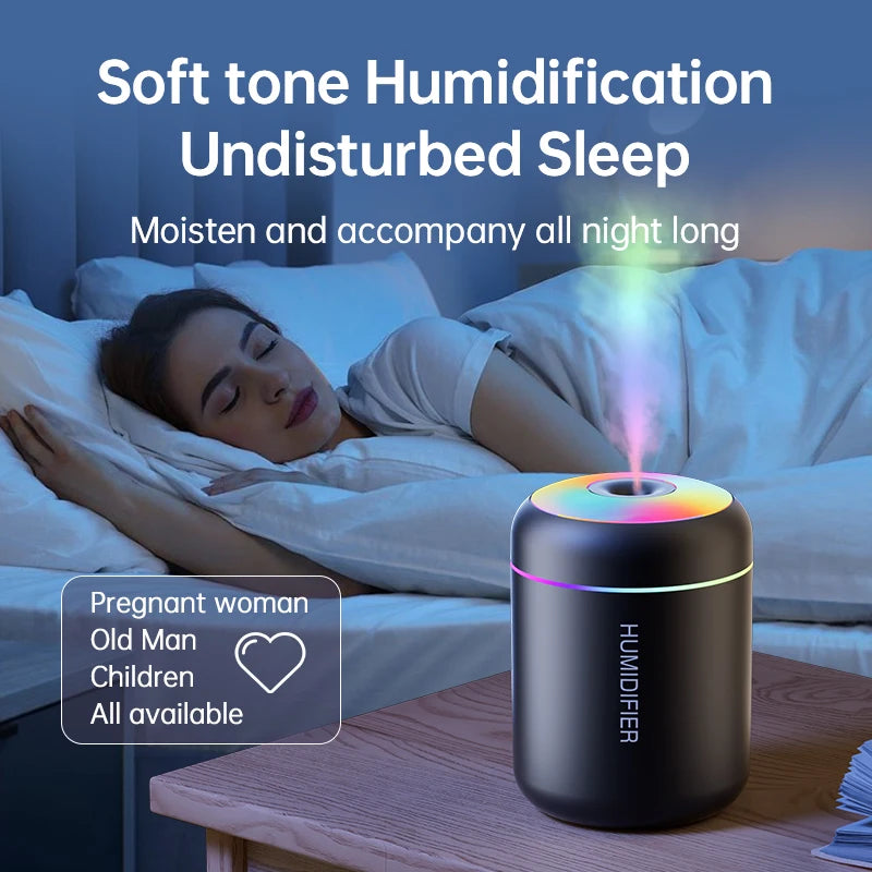 180 ML Mini Umidificador de Ar USB Difusor de Aroma Elétrico Purificador de Óleo Essencia.l Aromaterapia Mist Maker Luzes Para Carro Casa Quarto.