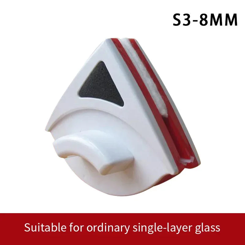 ferramenta de limpeza de vidro magnético dupla face.essencial para limpeza de janelas.
