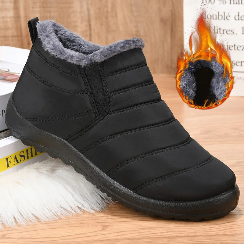 Bota Casual Impermeável Forrada Inverno unisex