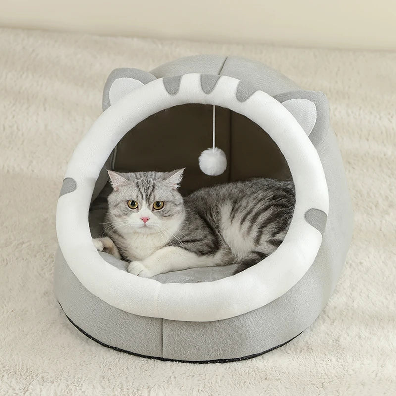 Cama de Gato no estilo cesta super confortável um sono melhor para seu pet ele merece.