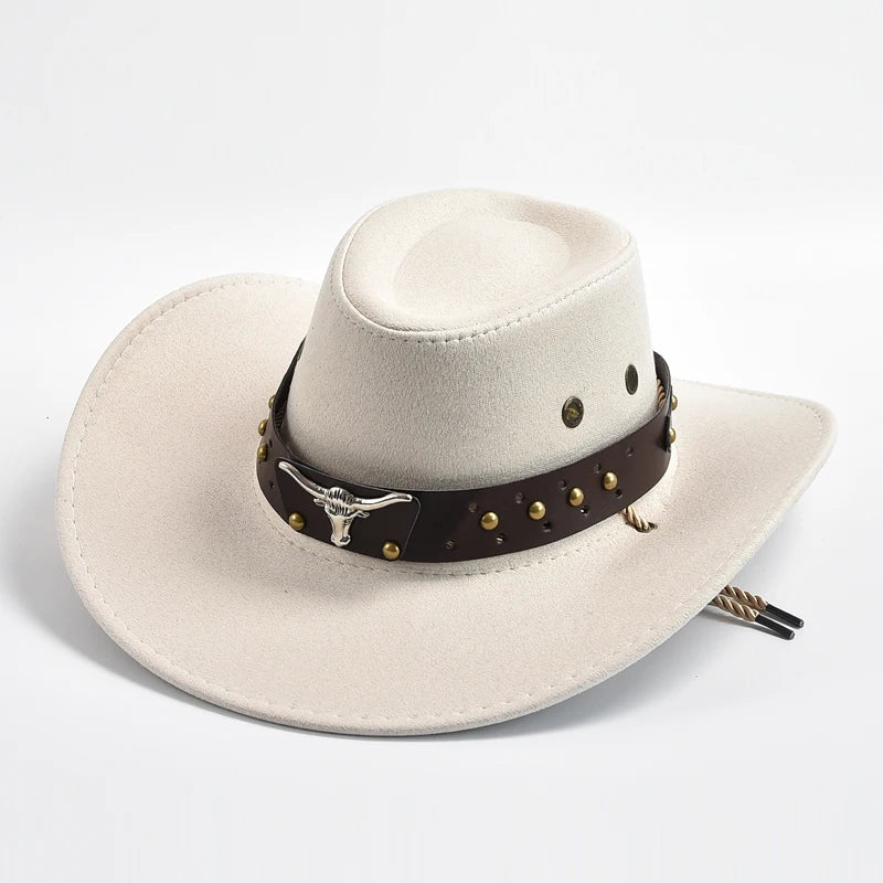 Chapéus de cowboy,camurça para todos os gostos.