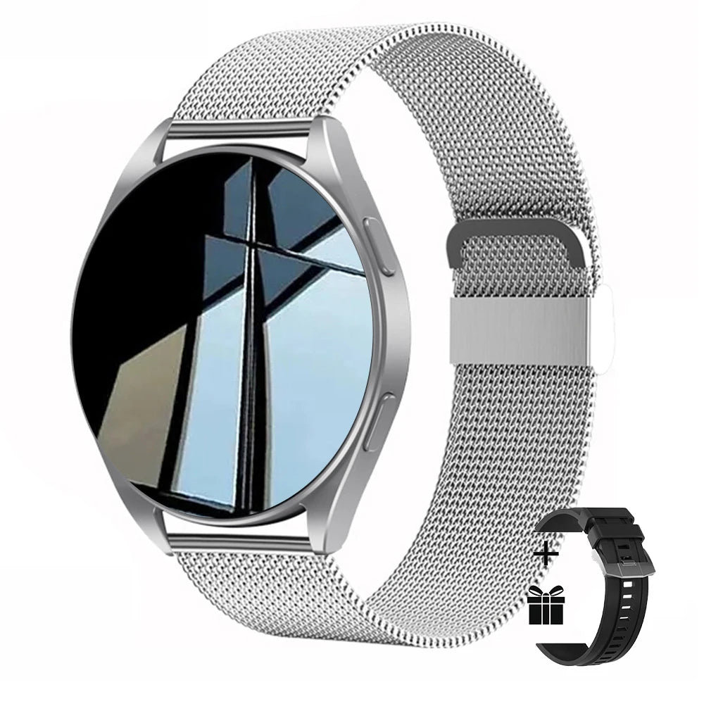 Relógio inteligente para homens e mulheres presente tela de toque completa esporte relógios fitness bt chamada digital smartwatch relógio de pulso