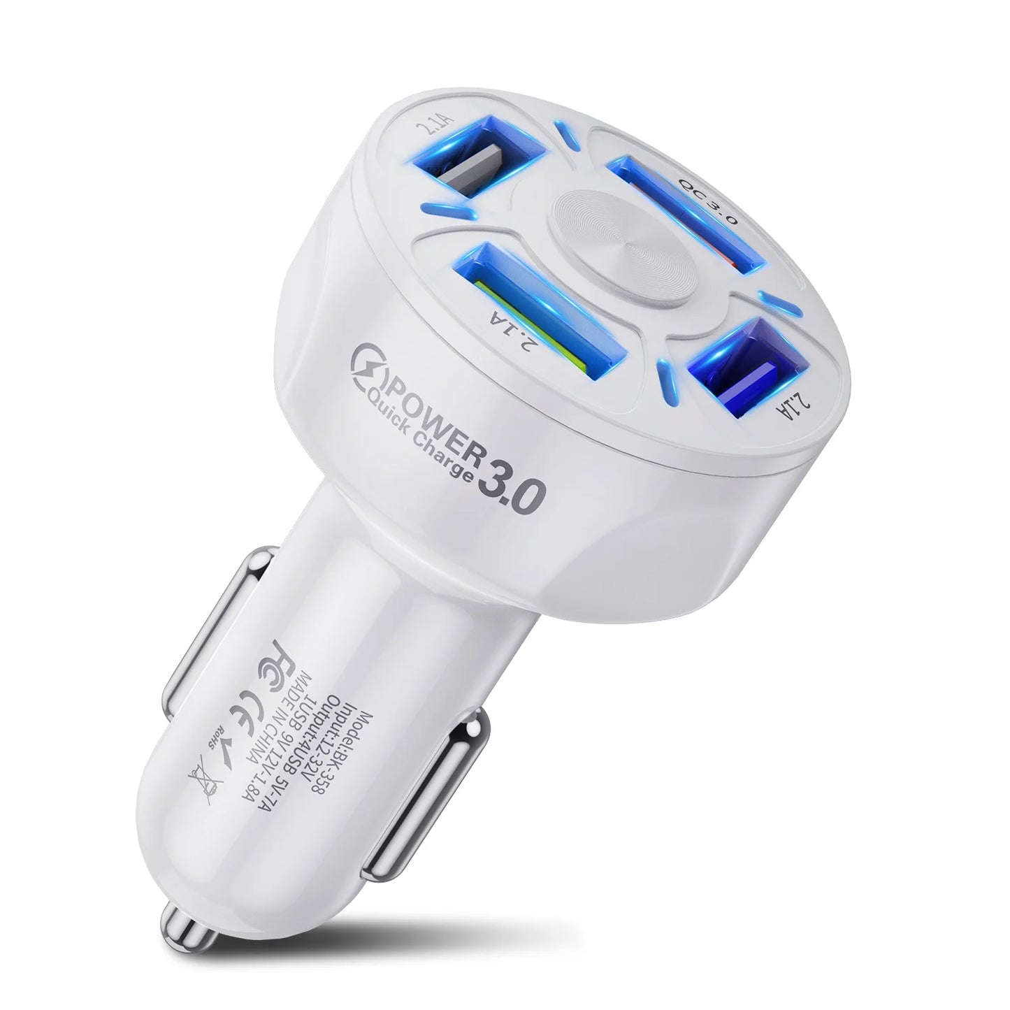 Carregador de carro usb total 250w pd qc3.0 usb c carregador de telefone de carro tipo c adaptador para iphone samsung huawei xiaomi carga rápida