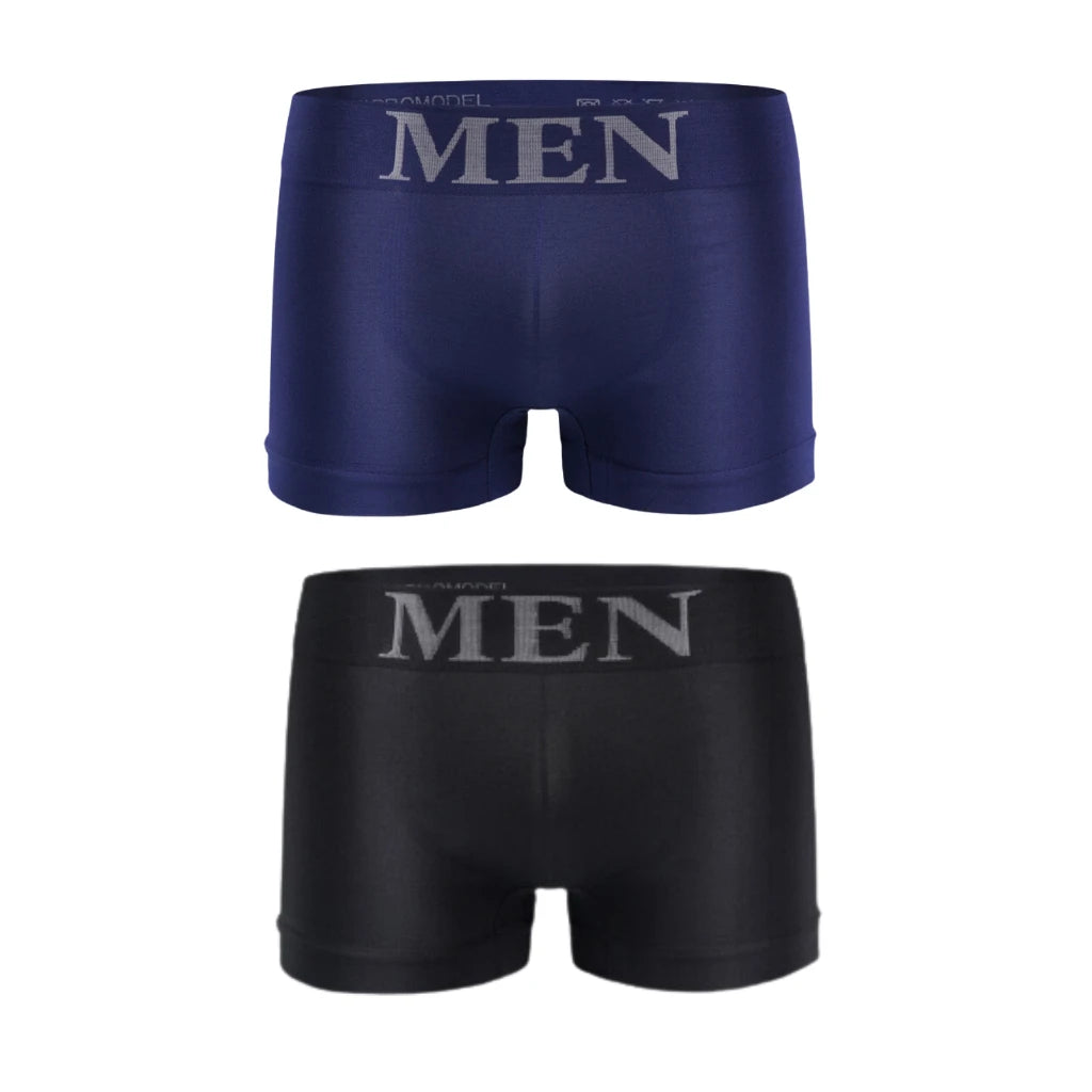 Kit de Cuecas Boxer de Microfibra para Homens 10 cuecas