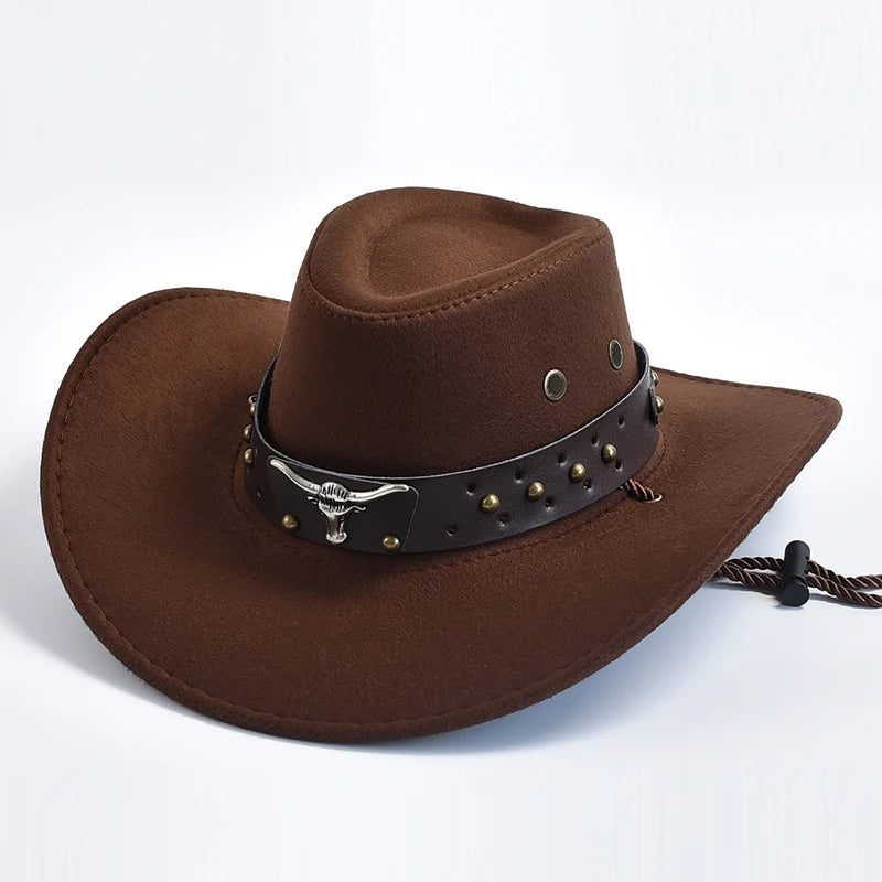 Chapéus de cowboy,camurça para todos os gostos.