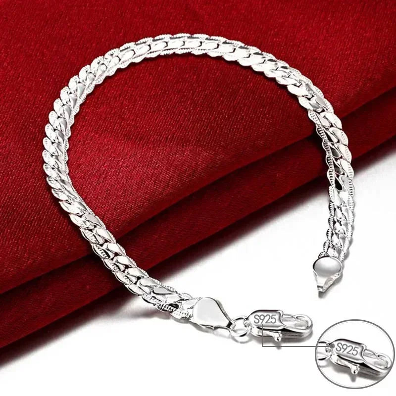 Kit Elevação Style — Cordão + Pulseira em Prata 925 para Homens de Presença.