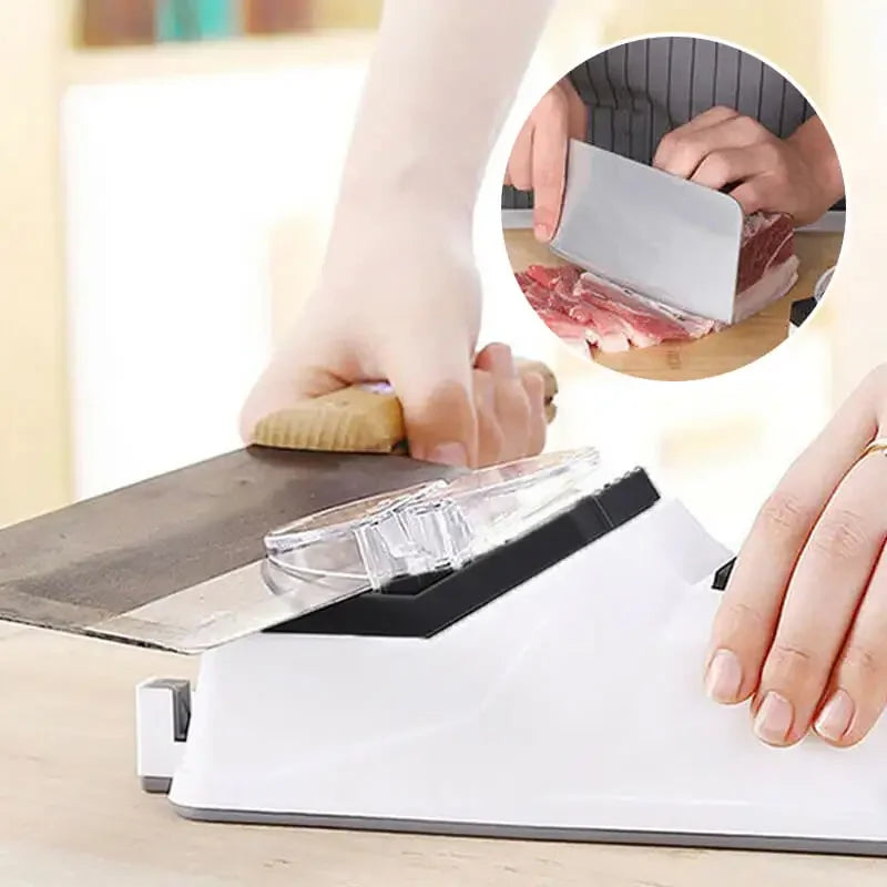 Afiador de facas profissional USB Afiador de facas elétrico ajustável para facas de cozinha Ferramenta Faca Tesoura fácil para manusear.