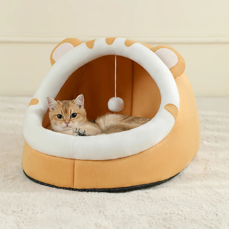 Cama de Gato no estilo cesta super confortável um sono melhor para seu pet ele merece.