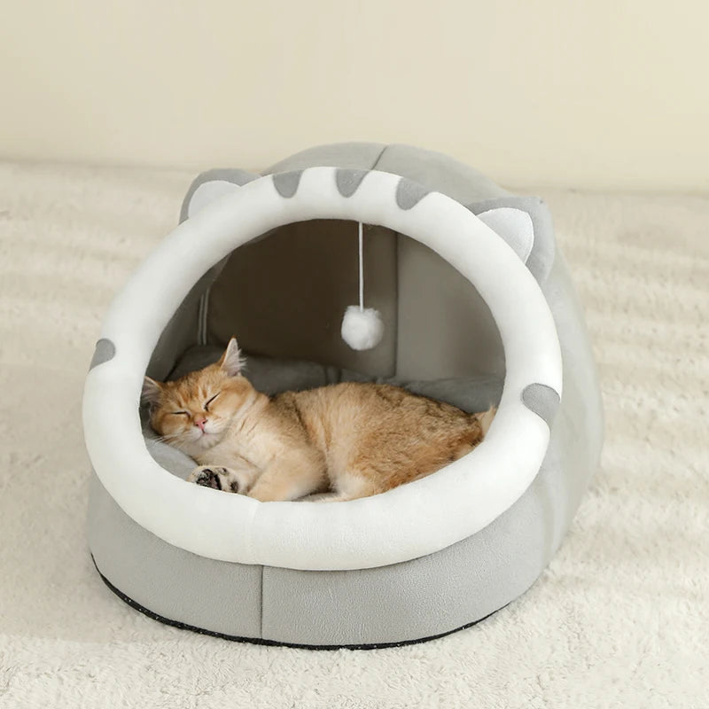 Cama de Gato no estilo cesta super confortável um sono melhor para seu pet ele merece.