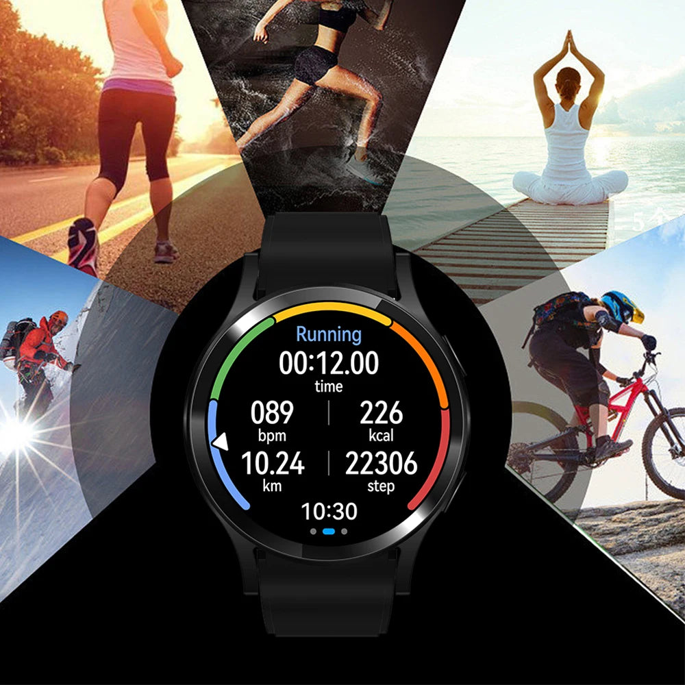 Relógio inteligente para homens e mulheres presente tela de toque completa esporte relógios fitness bt chamada digital smartwatch relógio de pulso