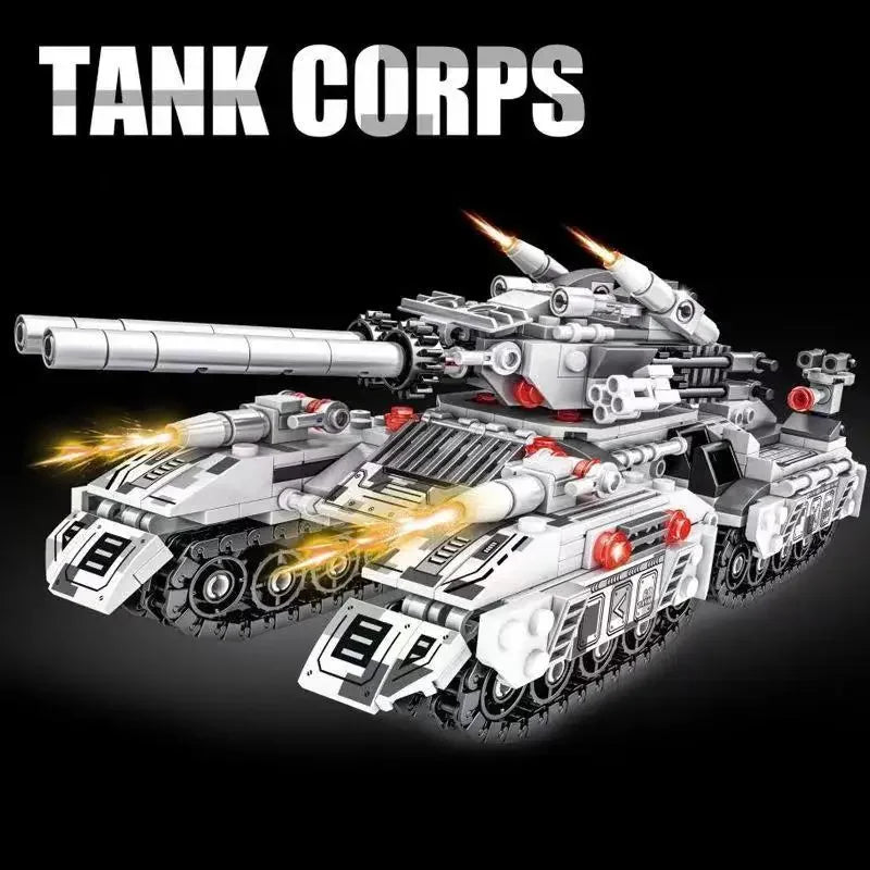 2024 ww2 veículo militar tanque 8in caminhão modelo blocos de construção tijolos de brinquedos presentes para meninos adulto para se divertir montando.