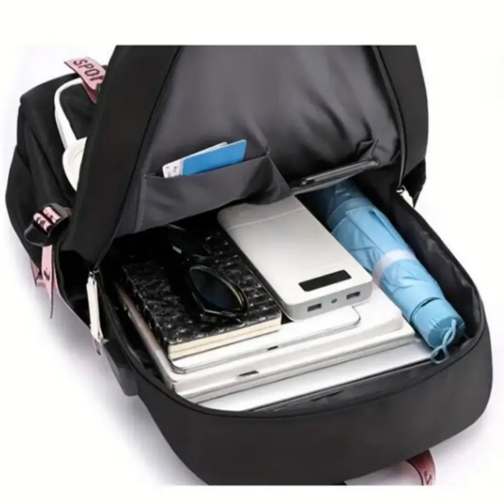 mochilas Lilo e Stitch,carregamento USB,em varias cores.