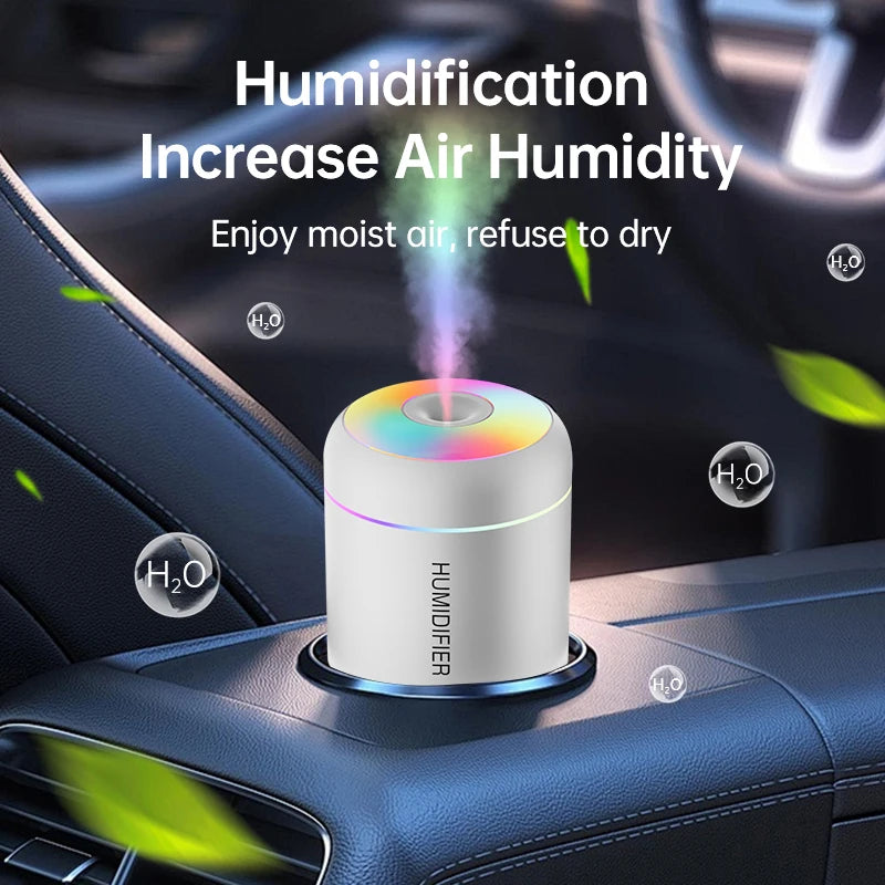 180 ML Mini Umidificador de Ar USB Difusor de Aroma Elétrico Purificador de Óleo Essencia.l Aromaterapia Mist Maker Luzes Para Carro Casa Quarto.