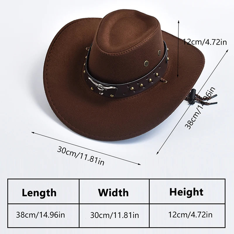Chapéus de cowboy,camurça para todos os gostos.
