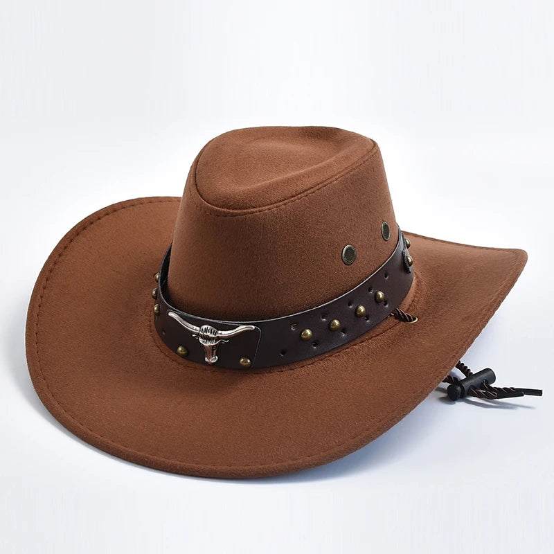 Chapéus de cowboy,camurça para todos os gostos.