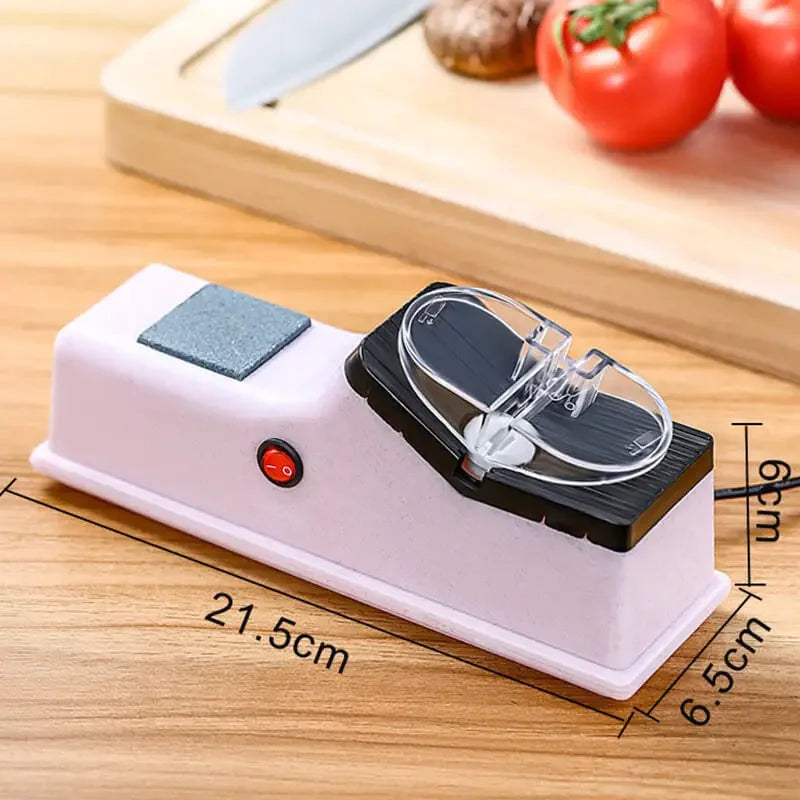 Afiador de facas profissional USB Afiador de facas elétrico ajustável para facas de cozinha Ferramenta Faca Tesoura fácil para manusear.