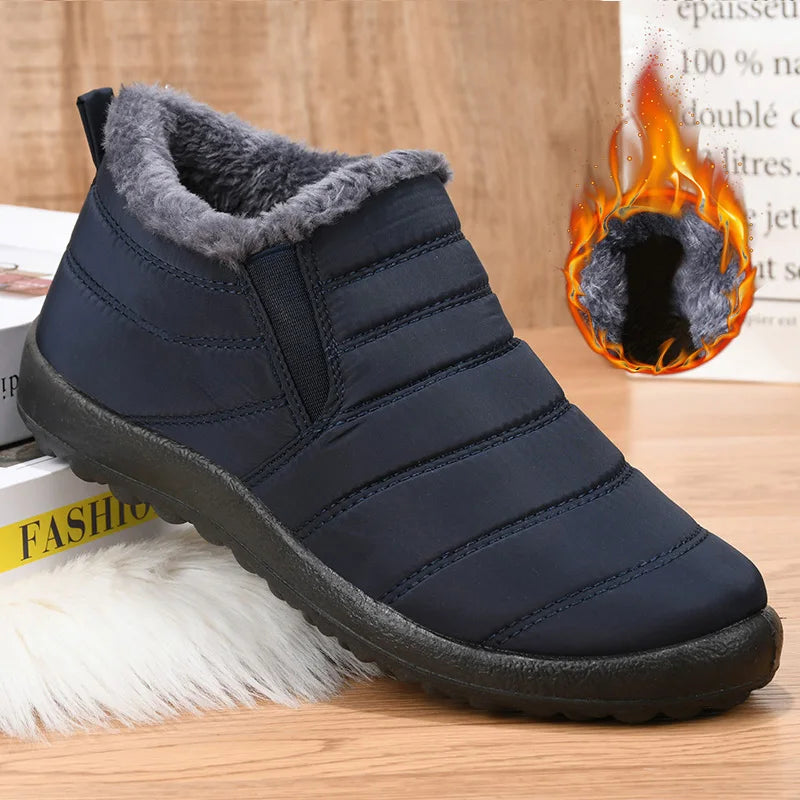 Bota Casual Impermeável Forrada Inverno unisex