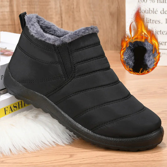 Bota Casual Impermeável Forrada Inverno unisex