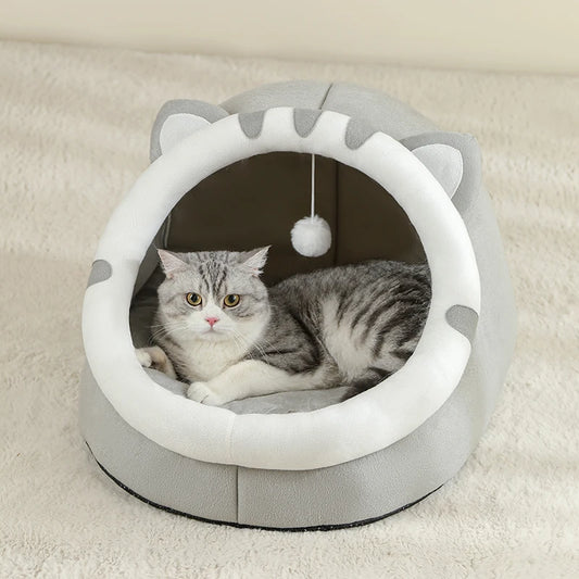 Cama de Gato no estilo cesta super confortável um sono melhor para seu pet ele merece.