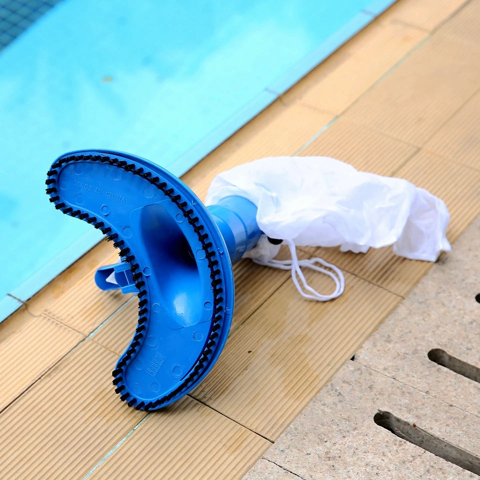 Ferramenta profissional de limpeza a vácuo para piscina, Conjunto de limpeza para piscina, escova para Hot Spring, exterior com conector da UE