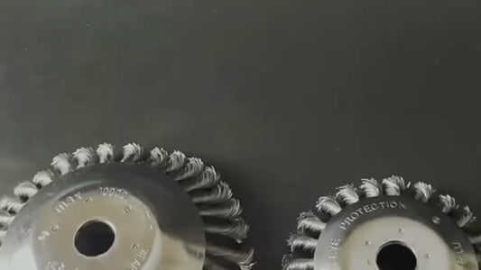 Disco de Escova de Aço para Roçadeira - SteelBrush.